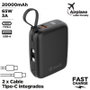 Muvit Powerbank 20000mAh MCCHP0015 65W Negra
